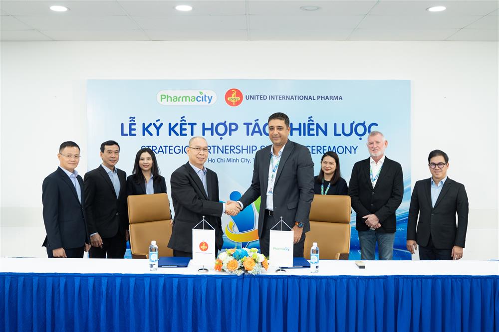 Pharmacity và United International Pharma bắt tay nâng cao chất lượng chăm sóc sức khỏe cộng đồng